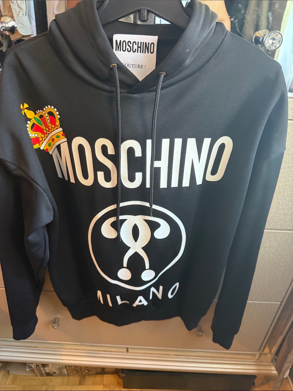 Moschino Black Hoodie